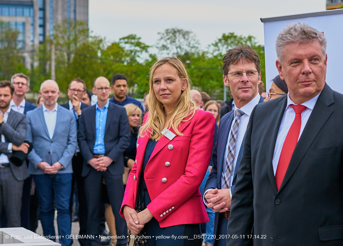 11. Mai 2017 - Grundsteinlegung für die LOGE und dem Kulturquadrat in Neuperlach